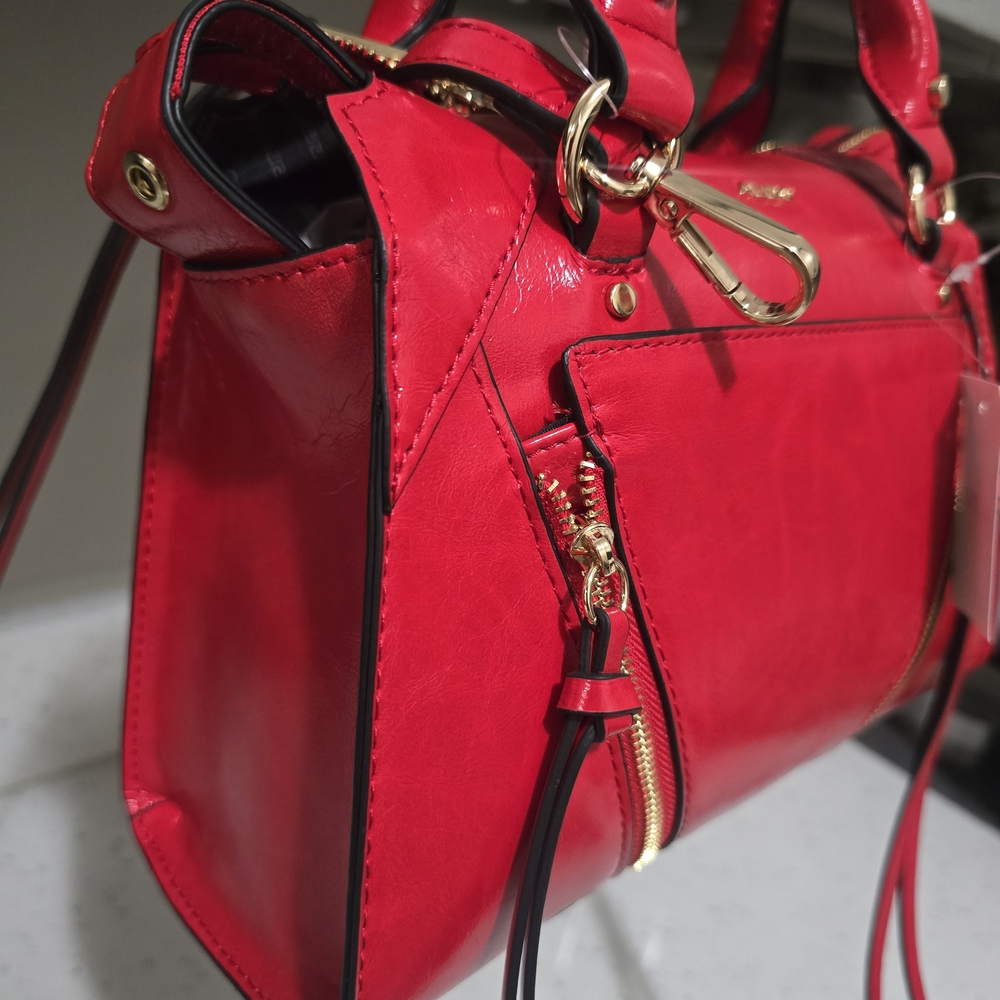 Aldo Red Women's Handbag - Picture 10 of 12